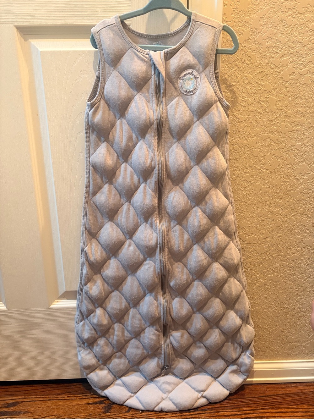 Dreamland baby Gray Quilted Sleep Sack XL (24-36 Month)